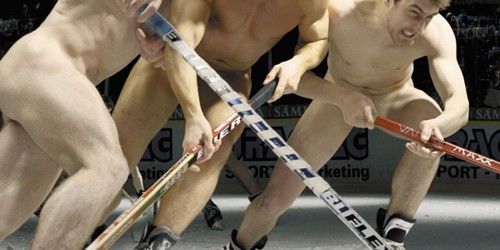 I couldn't find any non-porny shots of "female hockey player ass", so enjoy some puzzlingly nude men instead.