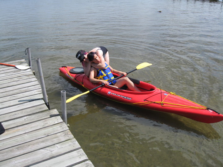 In fact, apparently I invented a combination of grappling and kayaking.